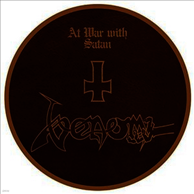 Venom — At War With Satan 앨범 커버