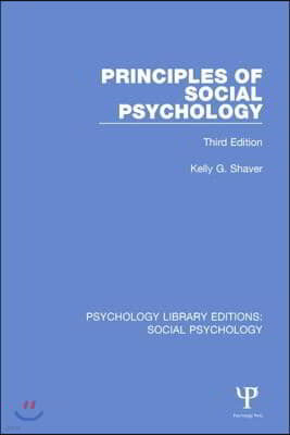 Principles of Social Psychology