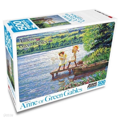 빨강머리앤 퍼즐 500피스 반짝이는호수 직소퍼즐 액자