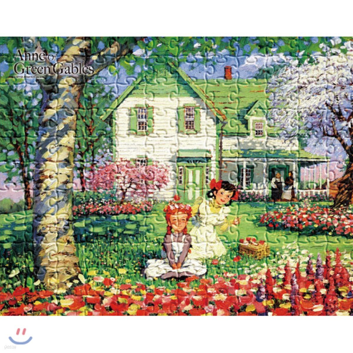 빨강머리앤 퍼즐 150피스 꽃나들이 직소퍼즐 액자