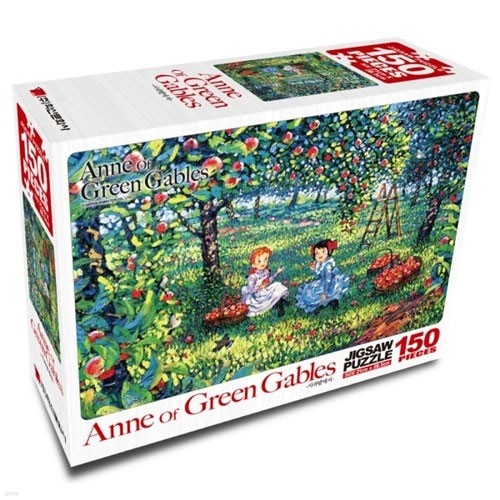 빨강머리앤 퍼즐 150피스 사과밭에서 직소퍼즐 액자