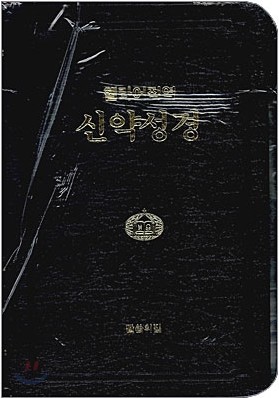 헬라어직역 신약성경 (가죽,무지퍼)(14.0*20.0)(검정)