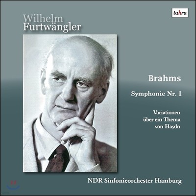 NDR Elbphilharmonie Orchester,Wilhelm Furtwangler,Johannes Brahms,NDR Sinfonieorchester Hamburg — Wilhelm Furtwangler 브람스: 교향곡 1번, 하이든 주제에 의한 변주곡 (Brahms: Symphony Op.68, Haydn Variations Op.56a) 빌헬름 푸르트벵글러, 북독일 방송 교향악단 앨범 커버