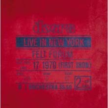 Doors — Live In New York 앨범 커버