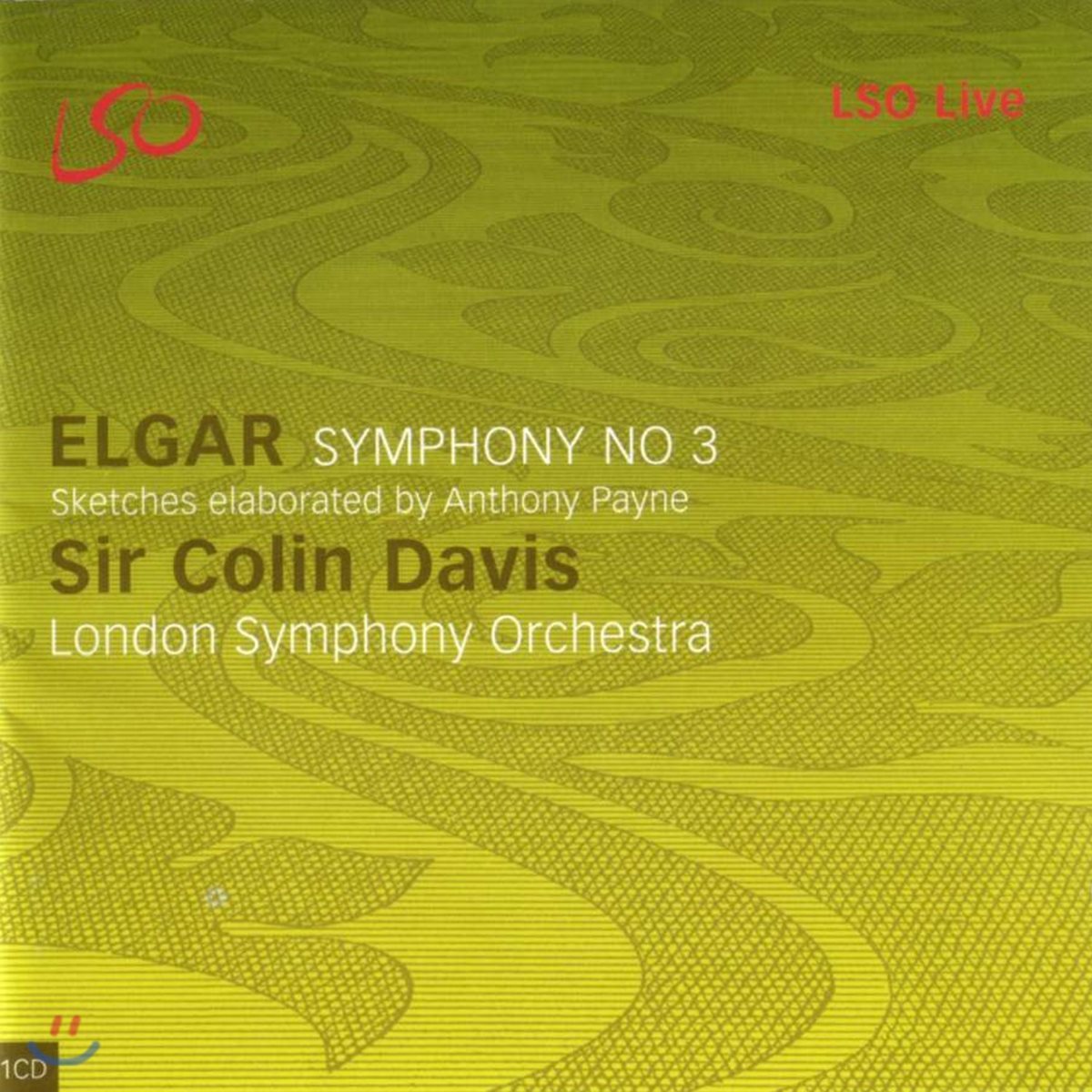 Colin Davis 엘가: 교향곡 3번 (Elgar: Symphony No. 3)