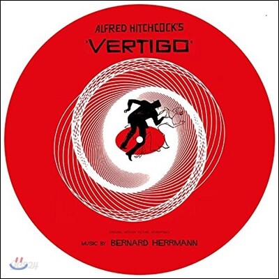 알프레드 히치콕의 '현기증' 영화음악 (Vertigo OST by Bernard Hermann 버나드 허만) [픽처 디스크 LP]
