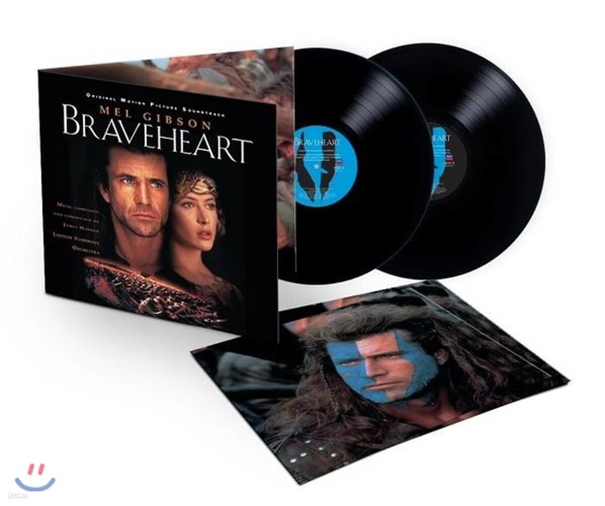 브레이브하트 영화음악 (Braveheart OST by James Horner 제임스 호너) [2LP]