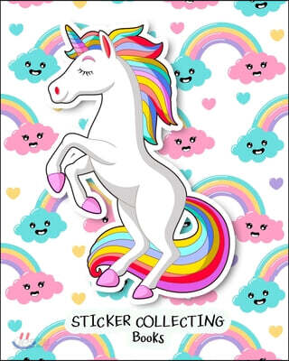 Sticker Collecting Books: Blank Permanent Sticker Book