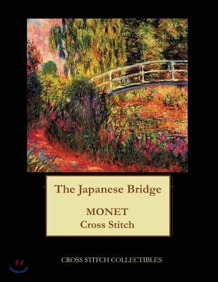 The Japanese Bridge: Monet cross stitch pattern