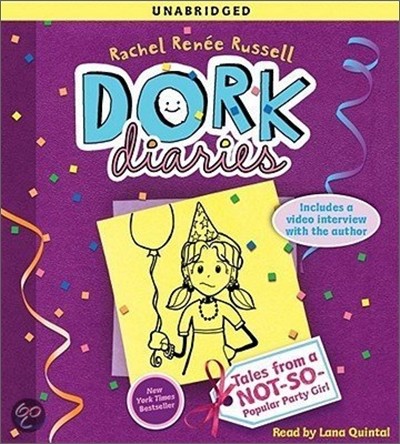 Dork Diaries #2 : Tales from a Not-so-popular Party Girl (Audio CD)
