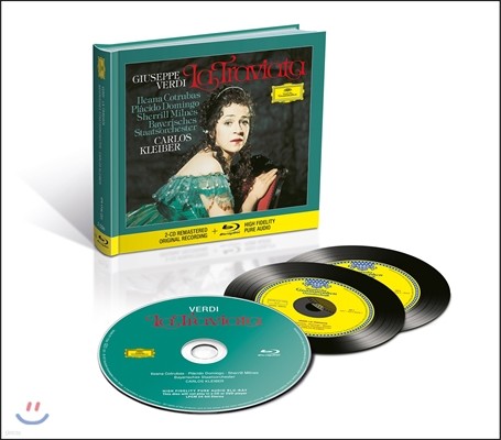 Ileana Cotrubas / Carlos Kleiber :  ƮŸ - ϷƳ Ʈٽ, īν Ŭ̹ (Verdi: La Traviata)  [2CD+Blu-Ray Audio]