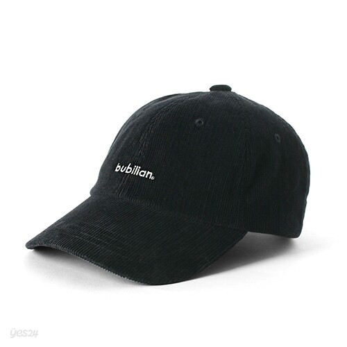 [버빌리안] 코듀로이 볼 캡 [BLACK]