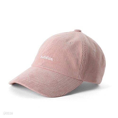 [버빌리안] 코듀로이 볼 캡 [PINK]