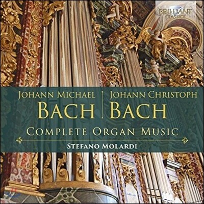 Stefano Molardi 요한 미하엘 / 요한 크리스토프 바흐: 오르간 작품 전곡집 (J.M. Bach / J.C. Bach: Complete Organ Music) 스테파노 몰라르디