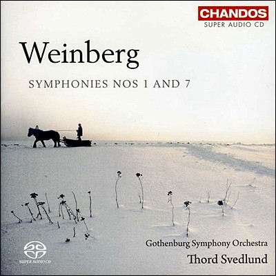 Thord Svedlund κũ:  1,  7 (Weinberg: Symphonies Nos. 1 & 7)