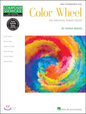 Color Wheel by Mona Rejino - Piano Sheet Music Collection Nfmc 2020-2024 Selection Hal Leonard Student Piano Library Composer Showcase Early Intermedi