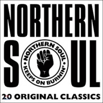 The Supremes, The Impressions, Diana Ross, Dusty Springfield, Gladys Knight & The Pips, Marlena Shaw, The Prophets — Northern Soul - Keeps on Burnin': 20 Original Classics 앨범 커버