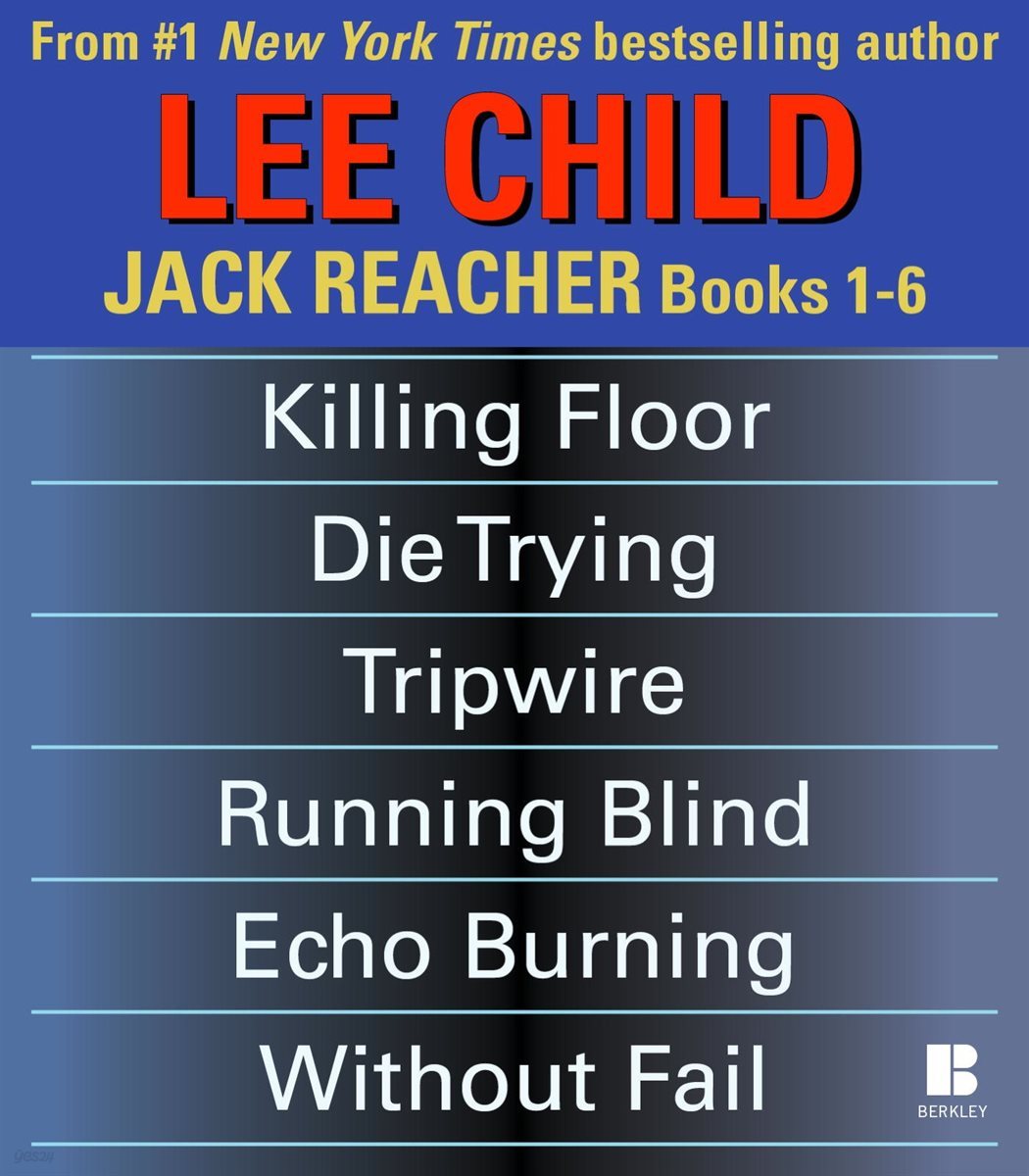 Lee Child's Jack Reacher Books 1-6