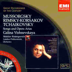 MussorgskyRimsky-KorsakovTchaikovsky : VishnevskayaRostropovich