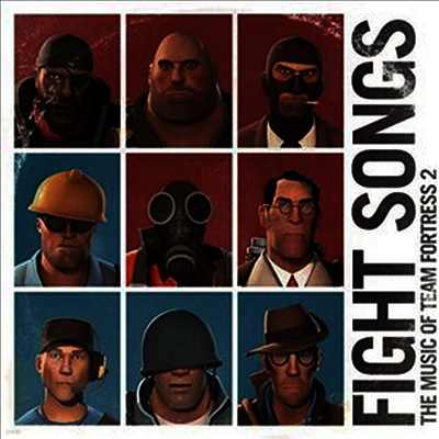 Valve Studio Orchestra — Fight Songs: The Music Of Team Fortress 2 (팀 포트리스 2) (Soundtrack) 앨범 커버