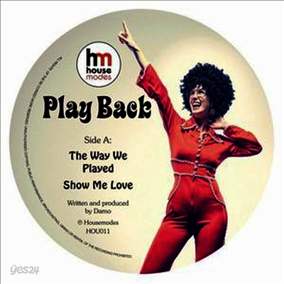 Damo - Play Back Ep (LP)