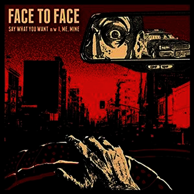 Face To Face — Say What You Want 앨범 커버