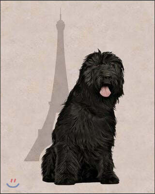 Briard: Artified Pets French Dog Journal/Notebook/Diary