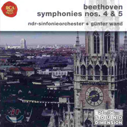 Beethoven : Symphony No.4 & 5 : NDR-SinfonieorchesterGunter Wand