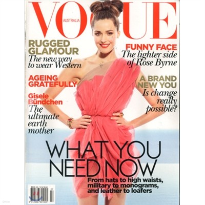 [ȣ]Vogue Australia () : 2010 07