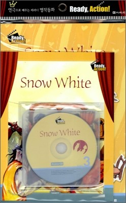 Ready Action Level 3 : Snow White (Drama Book + Workbook + Audio CD)
