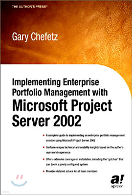 Implementing Enterprise Portfolio Management with Microsoft Project Server 2002