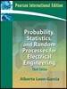 Probability, Statistics, and Random Processes for Electrical Engineering, 3/E