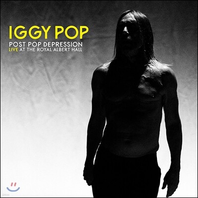 Iggy Pop — Post Pop Depression: Live At The Royal Albert Hall 이기 팝 2016년 로열 앨버트 홀 라이브 앨범 커버