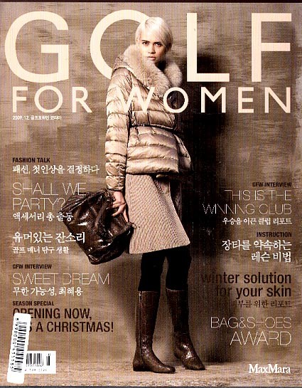 골프 포 위민(GOLF FOR WOMEN) 2009년 12월호