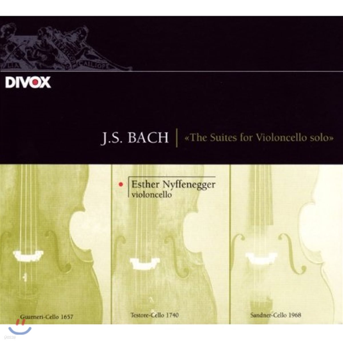 Esther Nyffenegger 바흐: 무반주 첼로 모음곡 전곡 (J.S. Bach: The Suites for Violoncello Solo BWV1007-1012) 에스터 니페네거