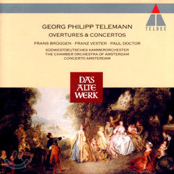 Telemann : Overtures & Concertos : BruggenVesterDoctor