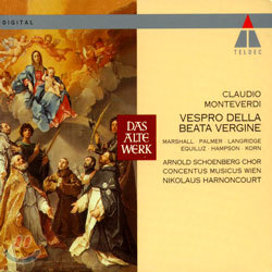 Monteverdi : Vespro Della Beata Vergine : Concentus Musicus WienNikolaus Harnoncourt