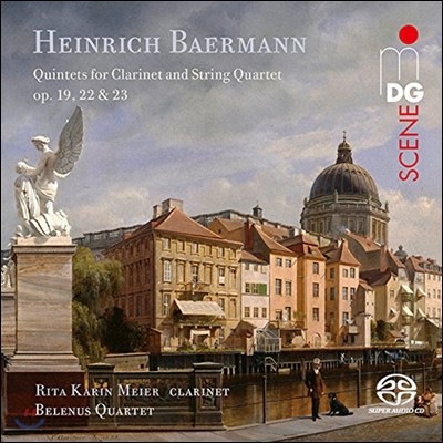 Rita Karin Meier θ : Ŭ󸮳 5 (Heinrich Baermann: Quintets for Clarinet & String Quartet Opp.19, 22 & 23) Ÿ ī ̾,   4ִ