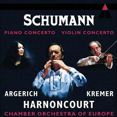 Gidon Kremer : ǾƳ ְ, ̿ø ְ (Schumann: Piano Concerto Op.54, Violin Concerto in D minor) 