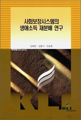 사회보장시스템의 생애소득 재분배 연구