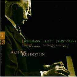 Schumann / Liszt / Saint-Saens : Piano Concerto : Arthur Rubinstein