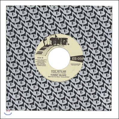 Tommy McGee — Now That I have You / Stay With Me 앨범 커버