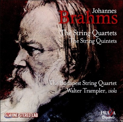 Walter Trampler / Budapest String Quartet :  ,  (Brahms: String Quartets, Quintets) 