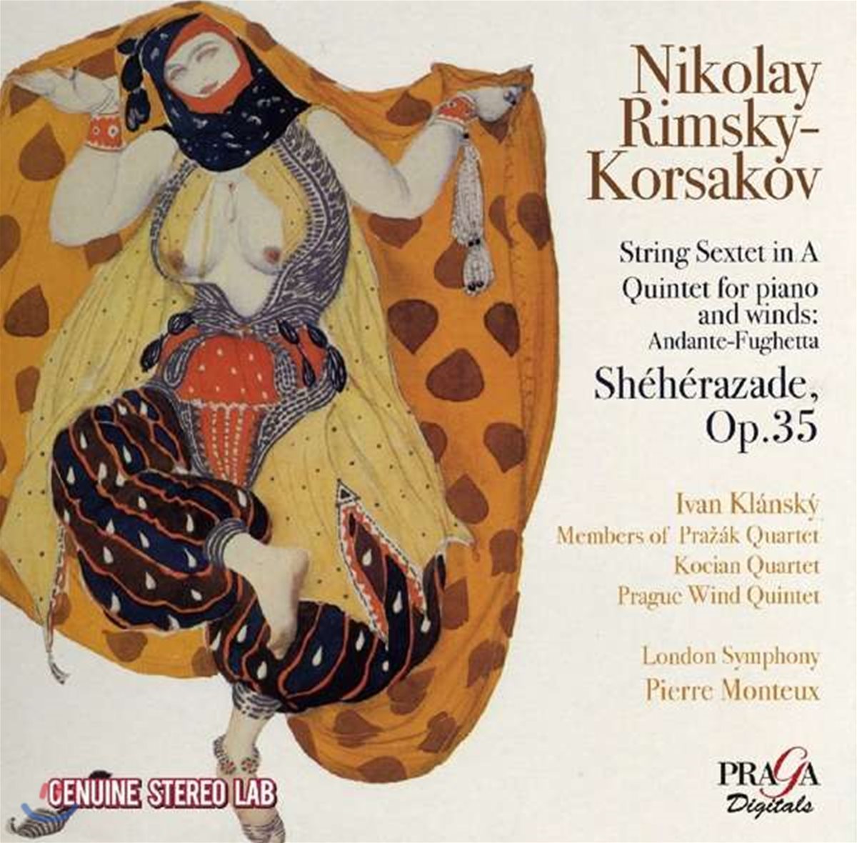 Pierre Monteux 림스키 코르사코프: 세헤라자데, 현악 육중주, 피아노와 목관을 위한 오중주 (Rimsky-Korsakov: String Sextet, Quintet for Piano &amp; Winds, Sheherazade Op.35) 피에르 몽퇴, 런던 심포니