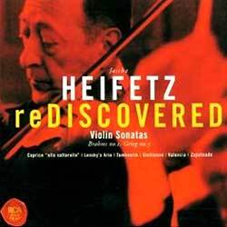 Jascha Heifetz  브람스 / 그리그: 바이올린 소나타 - 야사 하이페츠(Rediscovered)