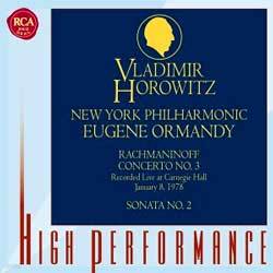 Rachmaninov : Piano Concerto No.3ㆍPiano Sonata No.2 : HorowitzㆍNYPㆍOrmandy