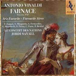 Jordi Savall ߵ: ĸü - Ƹ  (Vivaldi : Farnace)