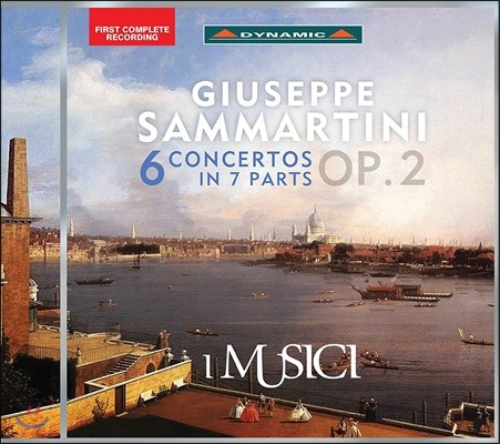 I Musici 縶Ƽ: 6 ְ (Giuseppe Sammartini: 6 Concerto in 7 Parts Op.2)  ġ