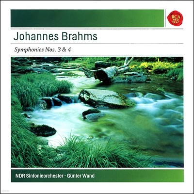 Gunter Wand :  3 & 4 -  Ʈ (Brahms : Symphony no.3 no.4)