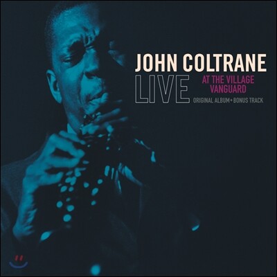 McCoy Tyner,Eric Dolphy,John Coltrane,Elvin Jones,Reggie Workman,Jimmy Garrison — John Coltrane (존 콜트레인) - Live At The Village Vanguard (1961년 뉴욕 빌리지 뱅가드 라이브) 앨범 커버